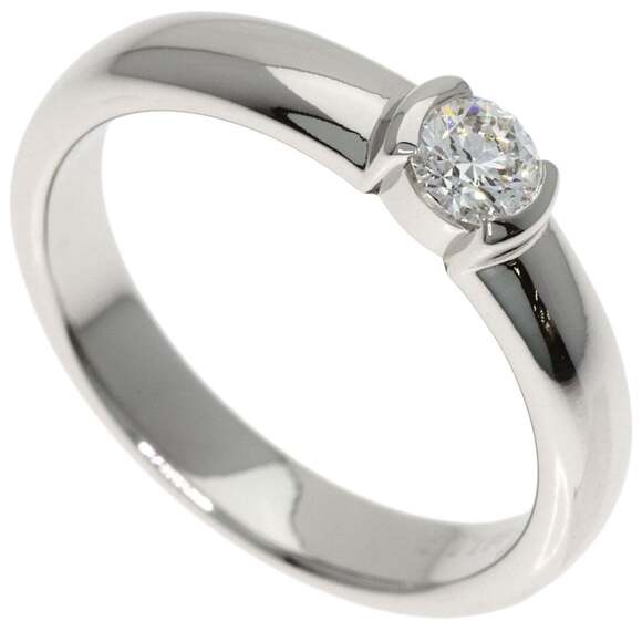 Sterling Silver Rings | Tiffany & Co. US TIFFANY Silver Diamond Ring
